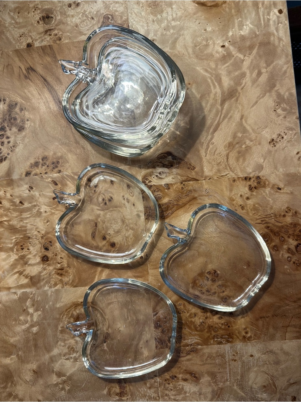 Hazel Atlas Vintage Apple Coasters Ashtray